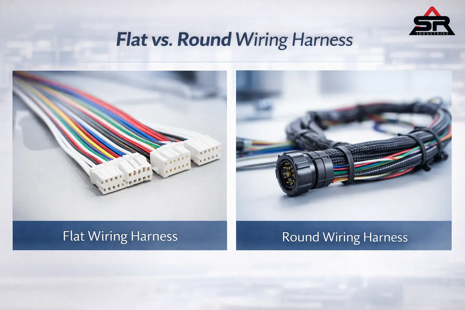 Flat vs. Round Harnesses