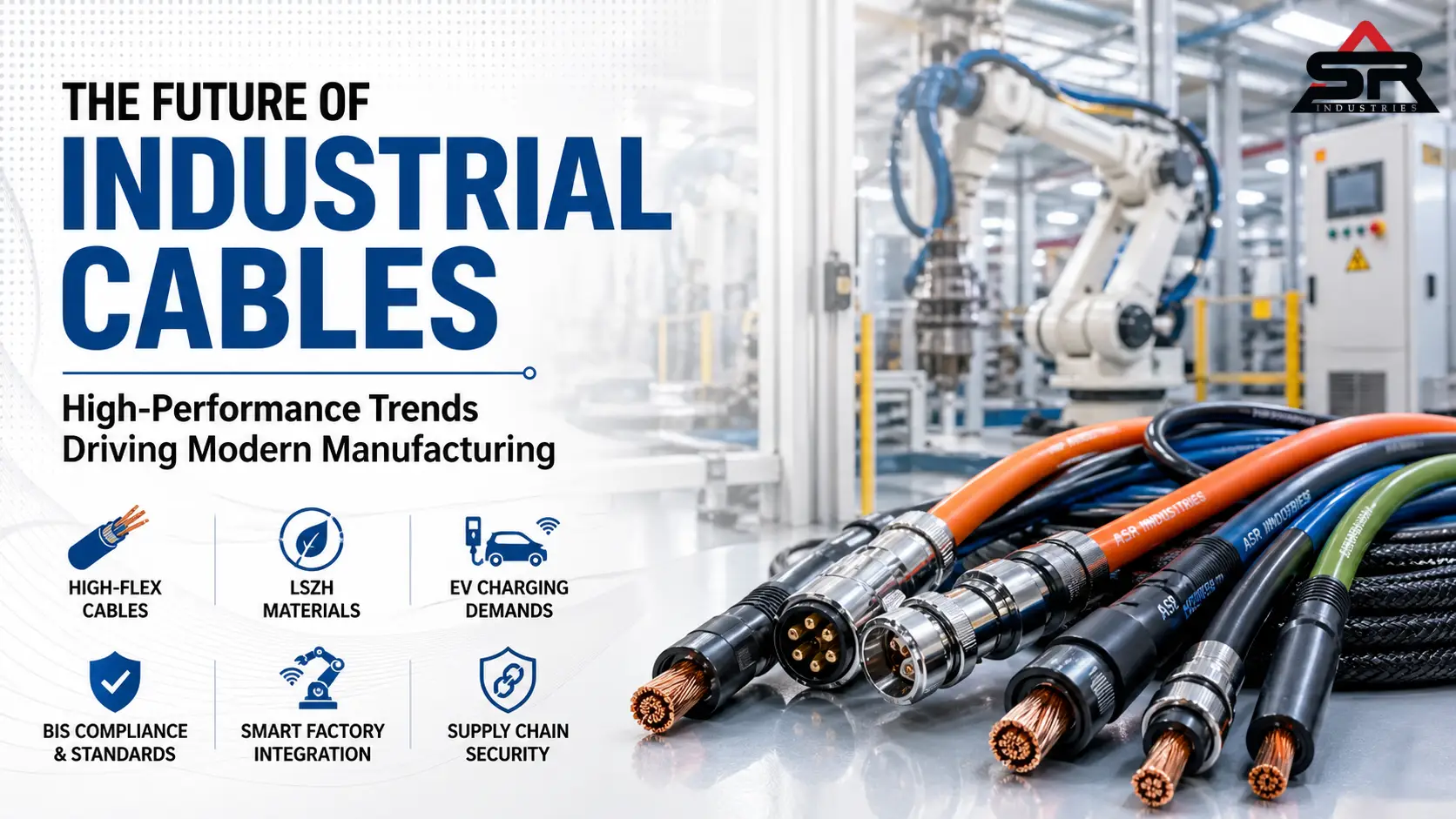 The Future of Industrial Cables High-Flex & LSZH Trends