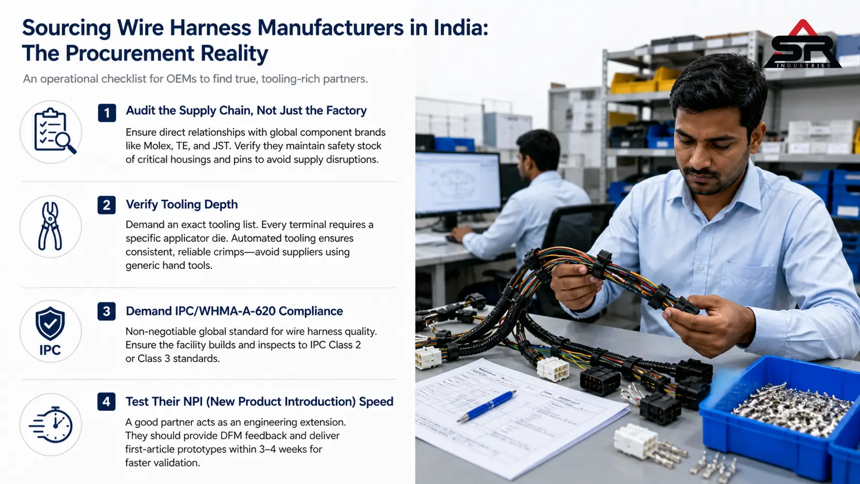 The Procurement Reality: Sourcing Wire Harness Manufacturers in India