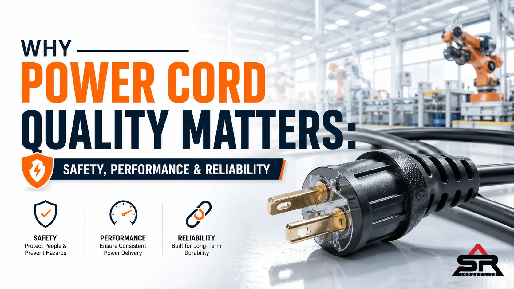 Why Power Cord Quality Matters Safety, Performance & Reliability