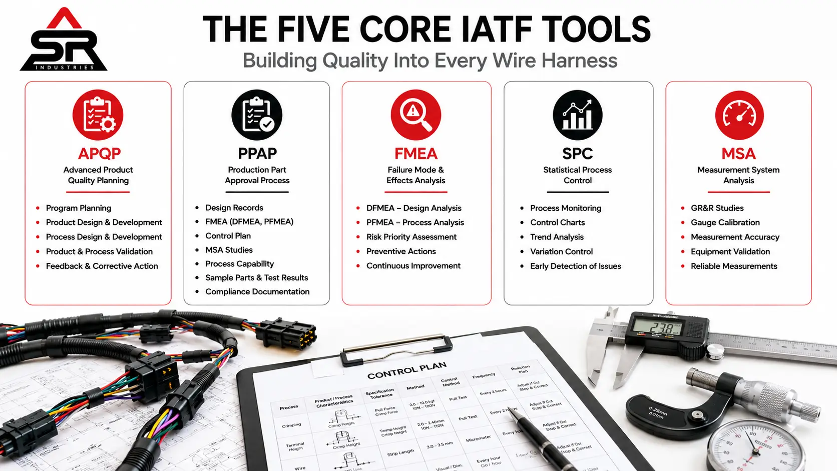 The Five Core IATF Tools